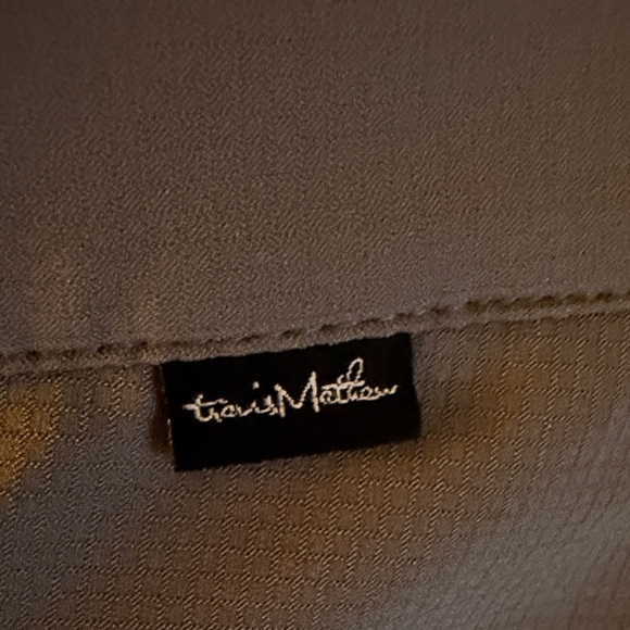 Travis Mathew Charcoal Flat Front Men's Shorts - Picture 2 of 4